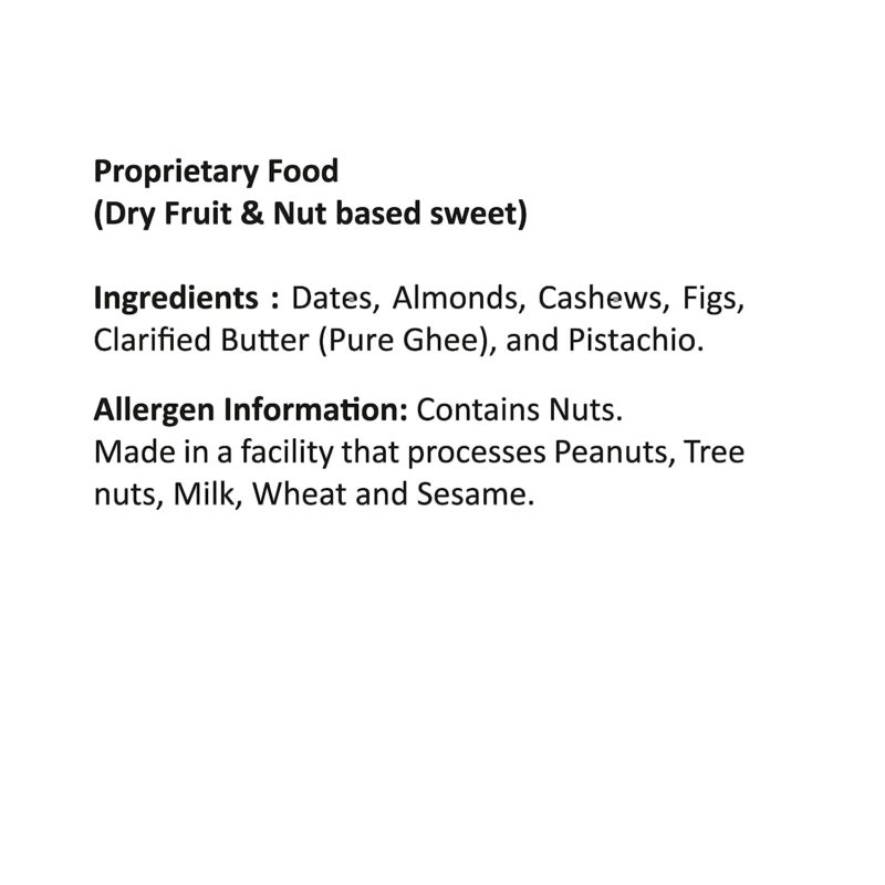 Lal Sweets Sugarless Nuttybites 400gm - Image 3