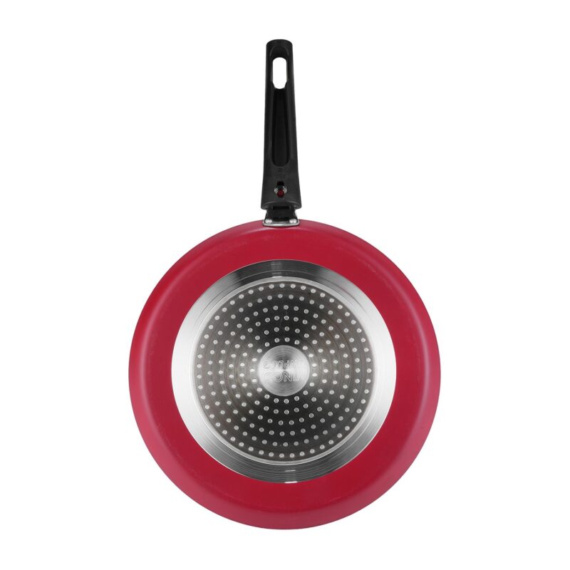 Vinod Popular Aluminium Non Stick Dosa Tawa with Detachable, Removeable Handles - 28 cm / 3 mm Thick/Compact Storage/Toxin Free/Long Lasting/Induction Base - 2 Year Warranty - Image 5