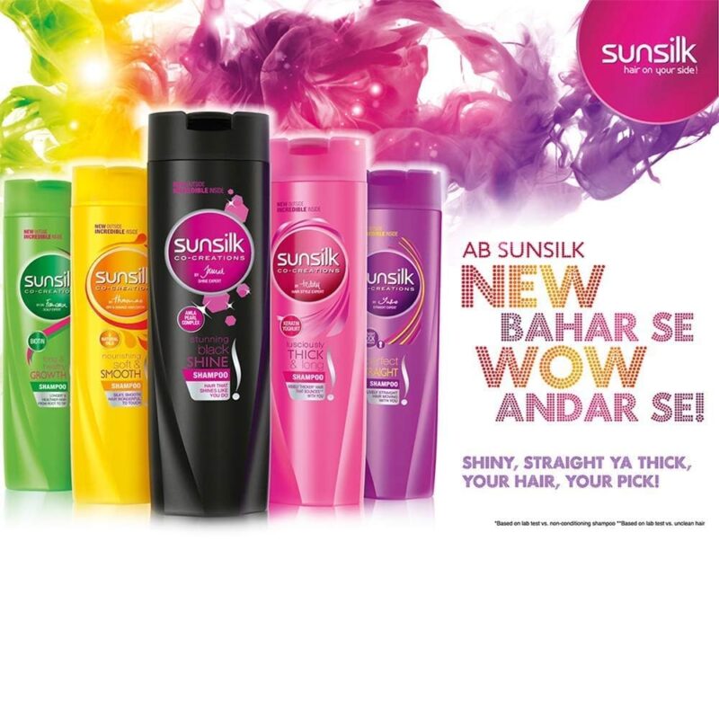 Sunsilk Lusciously Thick and Long Shampoo, 340ml - Image 2