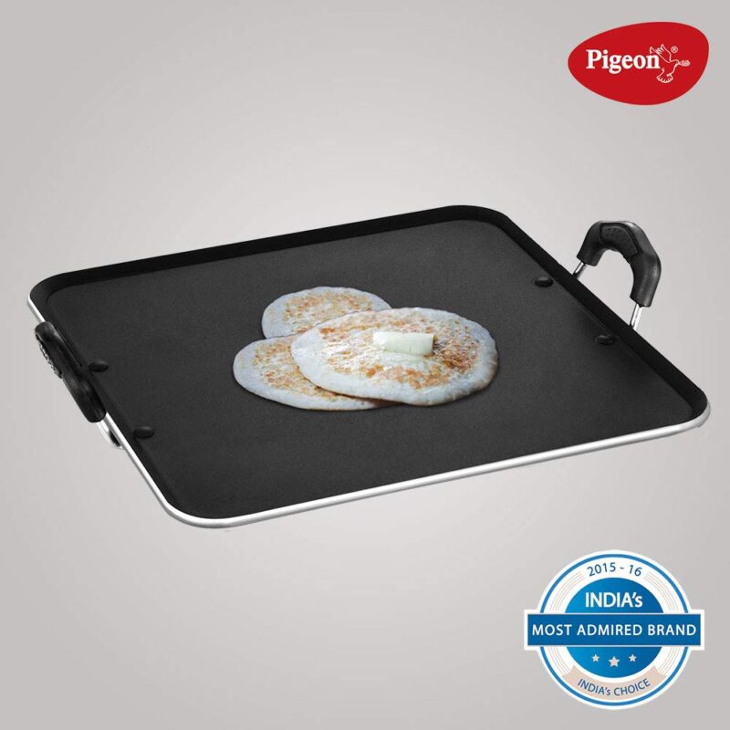 Pigeon by Stovekraft Non Stick 5mm Thickness Pathri Tawa, 32cm - Image 4