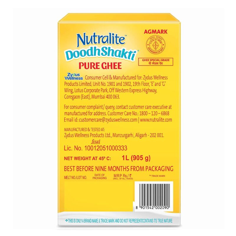 Nutralite DoodhShakti Pure Ghee | from Braj Bhoomi | 1L - Image 7