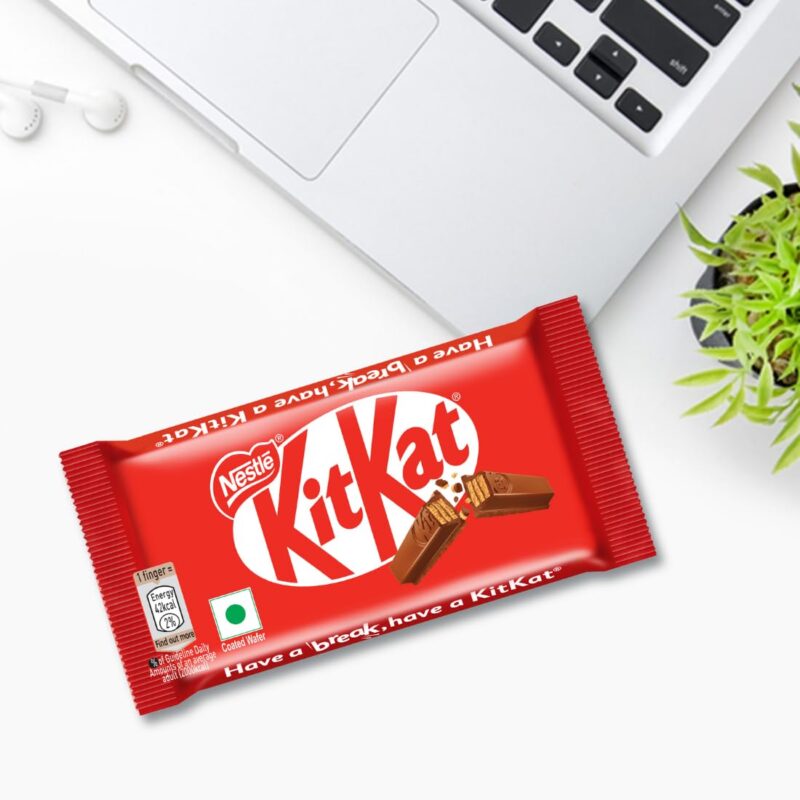 KIT KAT, 3 Fingers, Chocolate Coated, Wafer Bar –28.5g, Pack of 28 Units , 798g, Box - Image 2