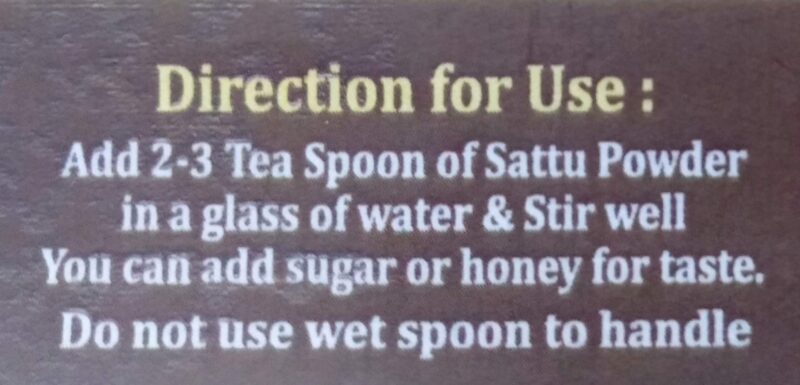 AL MASNOON Barley Sattu/Jau Ka Sattu 300g(pack of1) A Nutritious Energy Drink / 100% Natural - Image 3