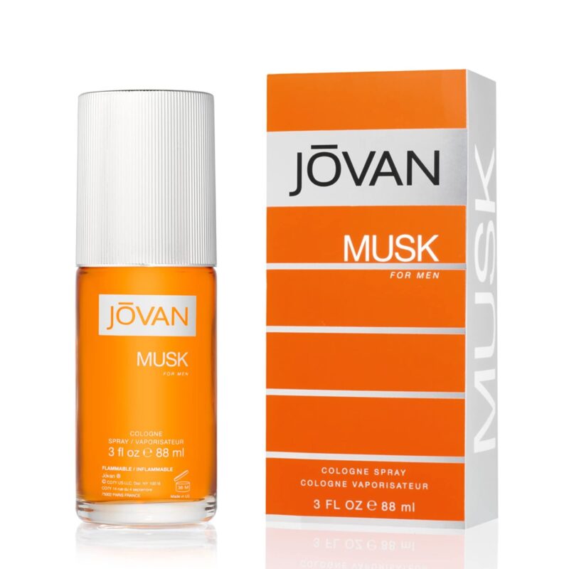 Jovan Musk Eau De Cologne Spray For Men - 88 Ml