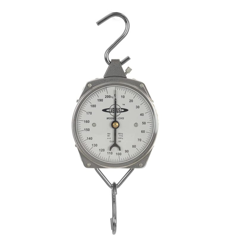 Atipriya Venus Commercial Hanging Weighing Scale - 200Kg, Silver