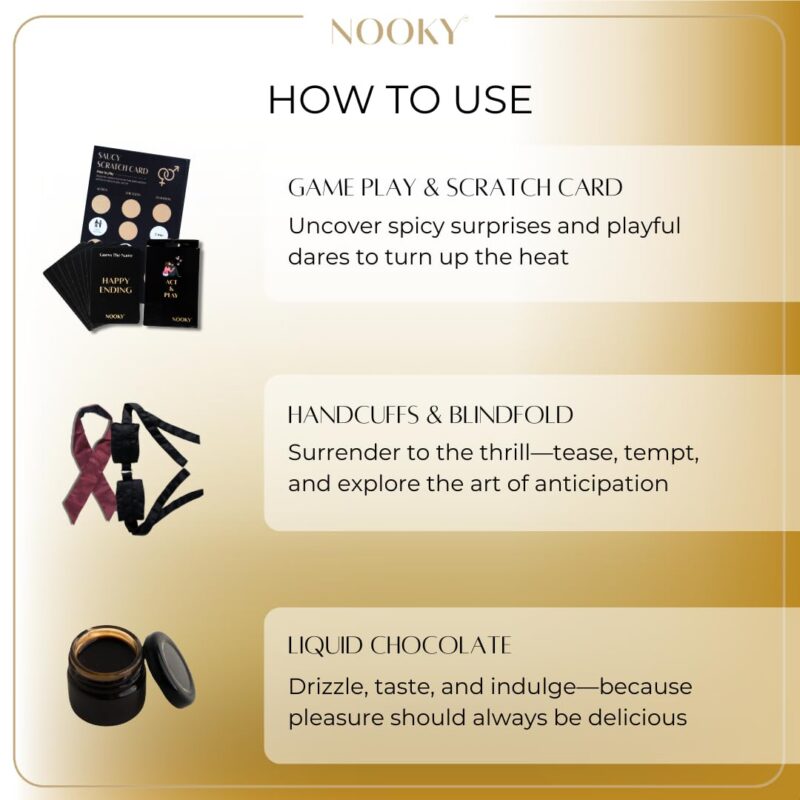 InstaEats Nooky Tranquil Touch Collection - Love Edition (8 items in a Premium Gift Box) - Image 4