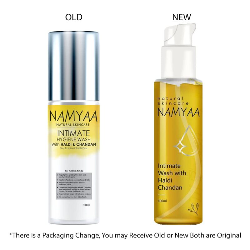 Namyaa Haldi Chandan Intimate Hygiene Wash | With Germ and Odour Protection | pH Balanced 100g - Image 6