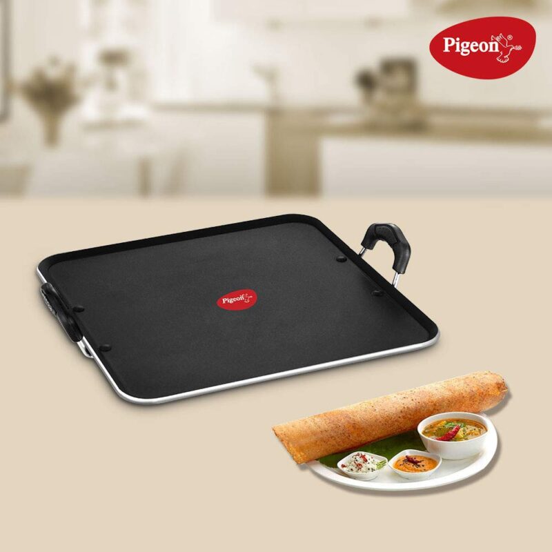 Pigeon by Stovekraft Non Stick 5mm Thickness Pathri Tawa, 32cm - Image 3