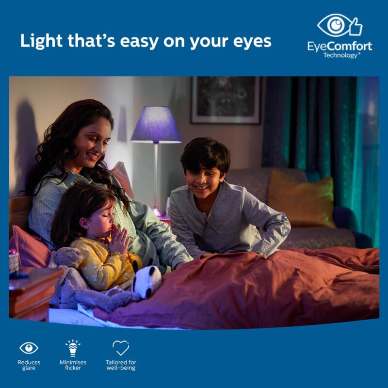 Philips 9-Watts Multipack B22 LED Cool Day White LED Bulb, Pack of 4, (Ace Saver) - Image 2