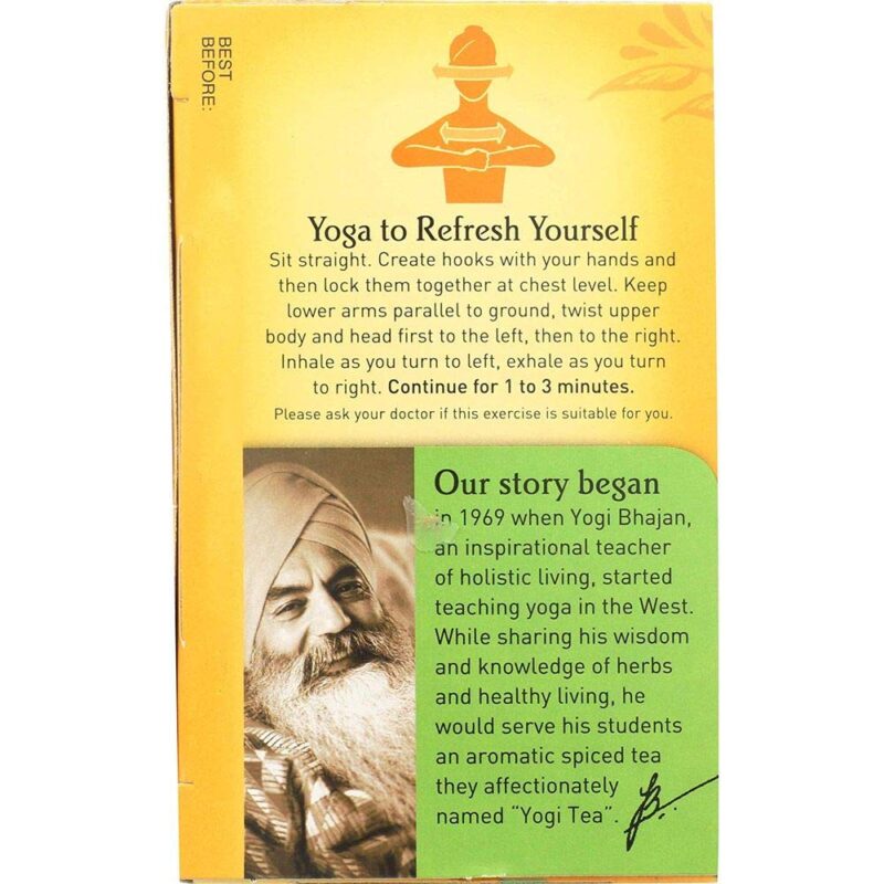 Yogi Green Tea Kombucha 16 Tea Bags 32 g - Image 4