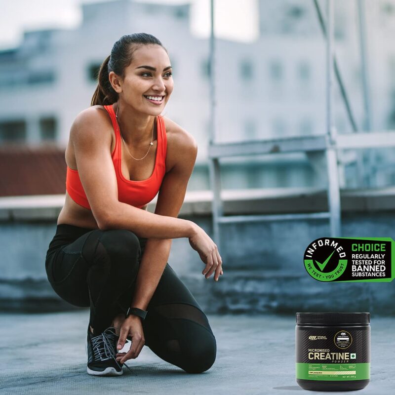 Optimum Nutrition (ON) Micronized Creatine Powder - 250 Gram, 83 Serves, 3g of 100% Creatine Monohydrate per serve, Supports Athletic Performance & Power, Unflavored. - Image 7