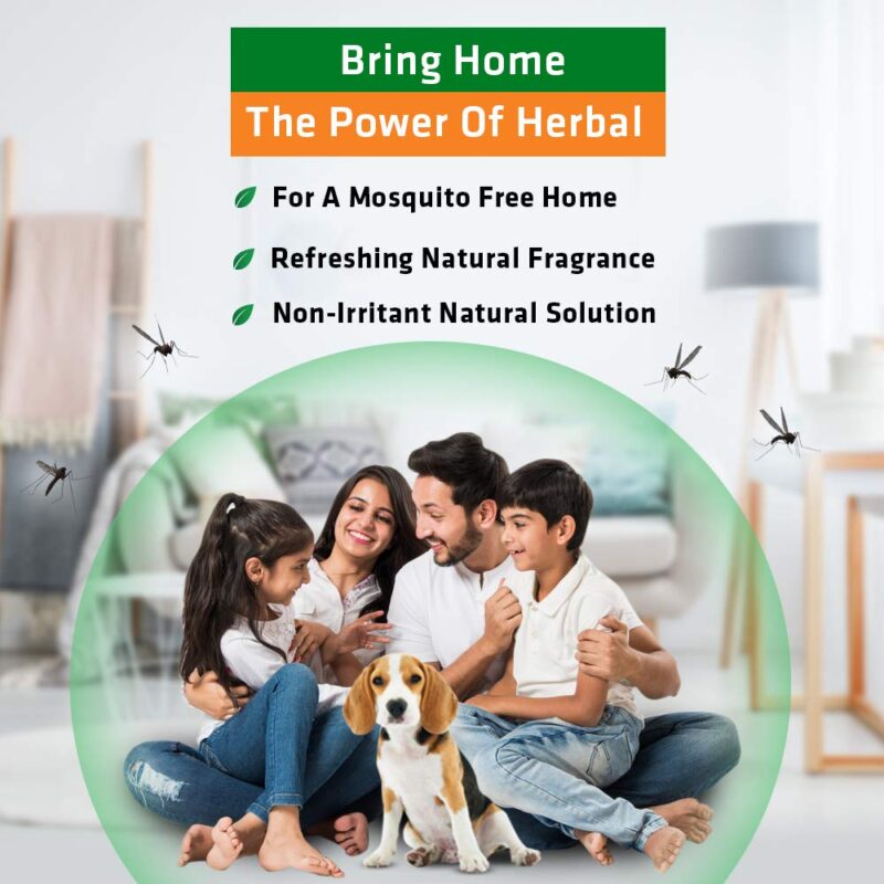 Herbal Strategi Mosquito Repellent Room Spray Refill - 500ml | Effective Against Mosquitoes Causing Dengue Zika Chikungunya | 100% Herbal and Chemical Free | Baby and Pet Safe | Ayush Certified - Image 7
