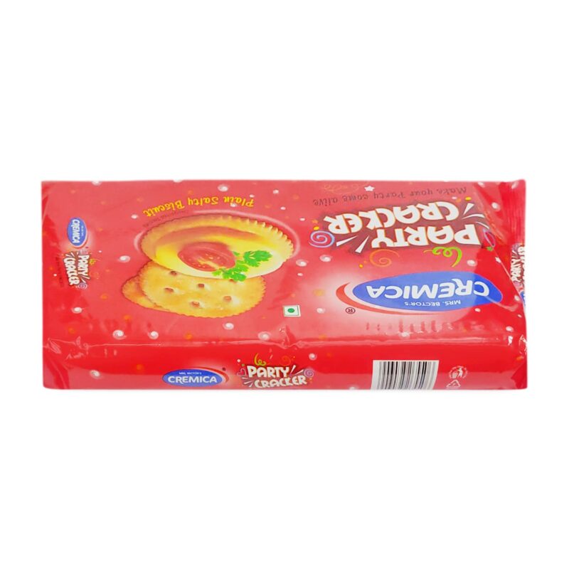 5x Cremica Party Cracker Plain Salty Biscuit, 400g each, Pack Of 5 - Image 2