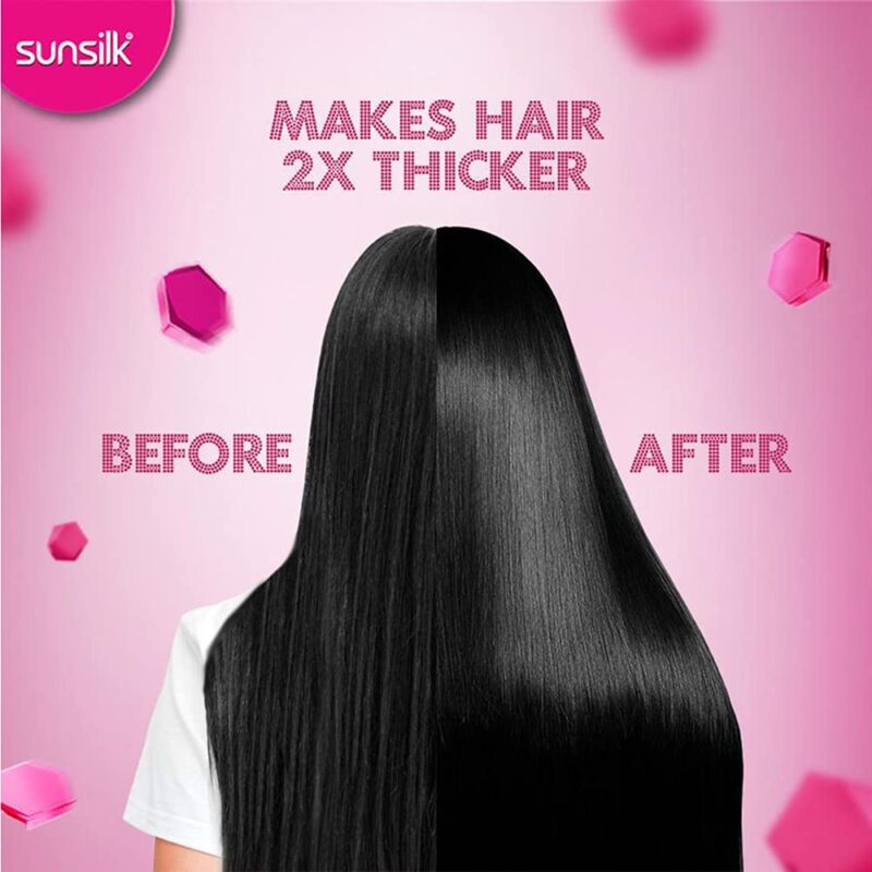 Sunsilk Lusciously Thick & Long Fresh Nourishing Conditioner 180 Ml,1 Count - Image 3