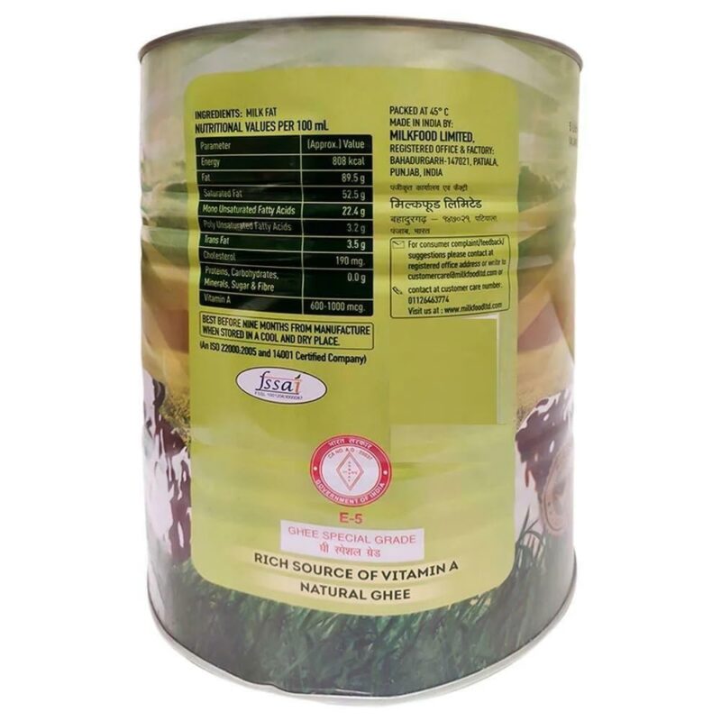 Milkfood Rich Desi Ghee, 4.5 Ltr - Image 6