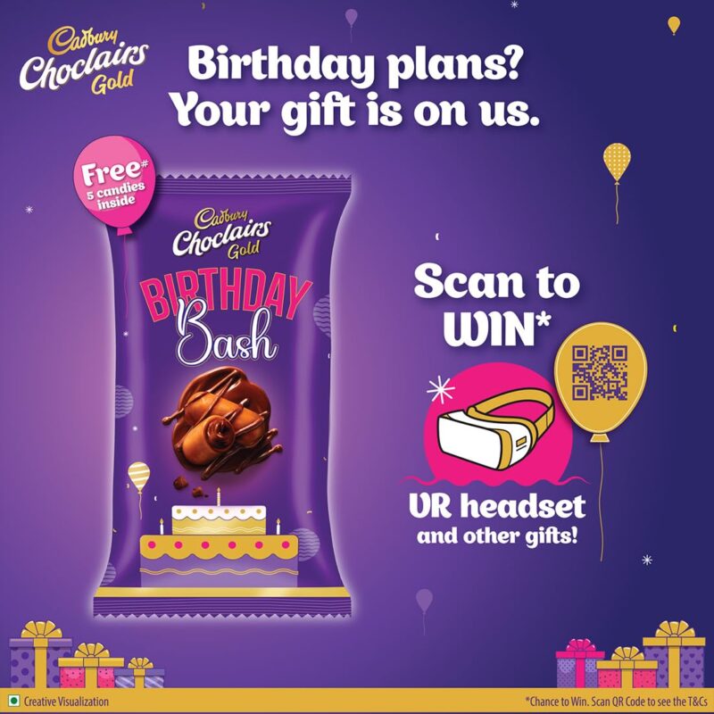 Cadbury Choclairs Gold Candy, 546 g (105 Candies) - Image 8