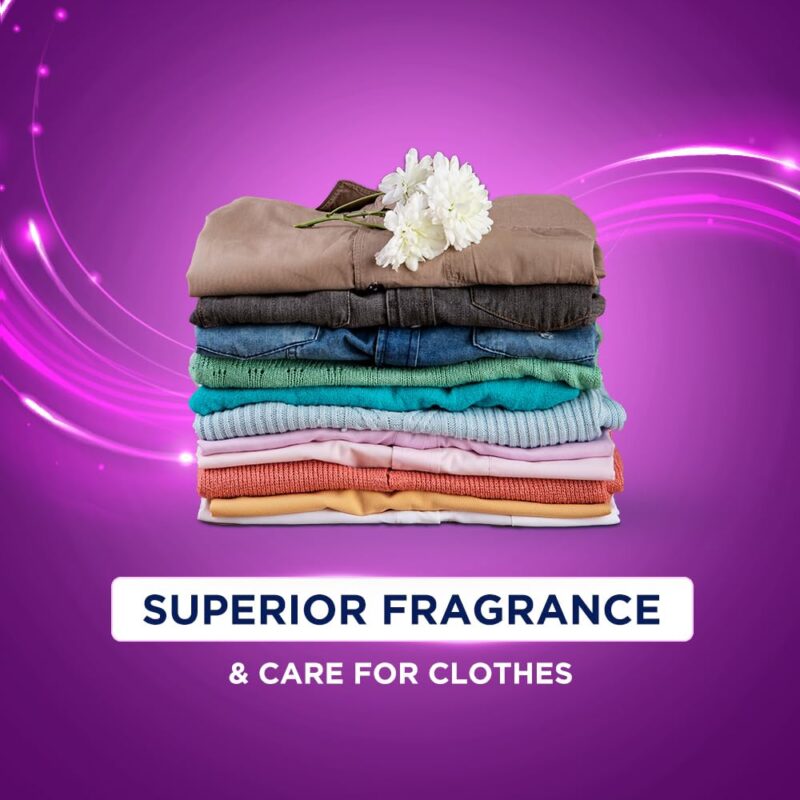 Surf Excel Matic Front Load Liquid Detergent 3.2 L Refill, Designed for Tough Stain Removal on Laundry in Washing Machines - Mega Pack - Image 4