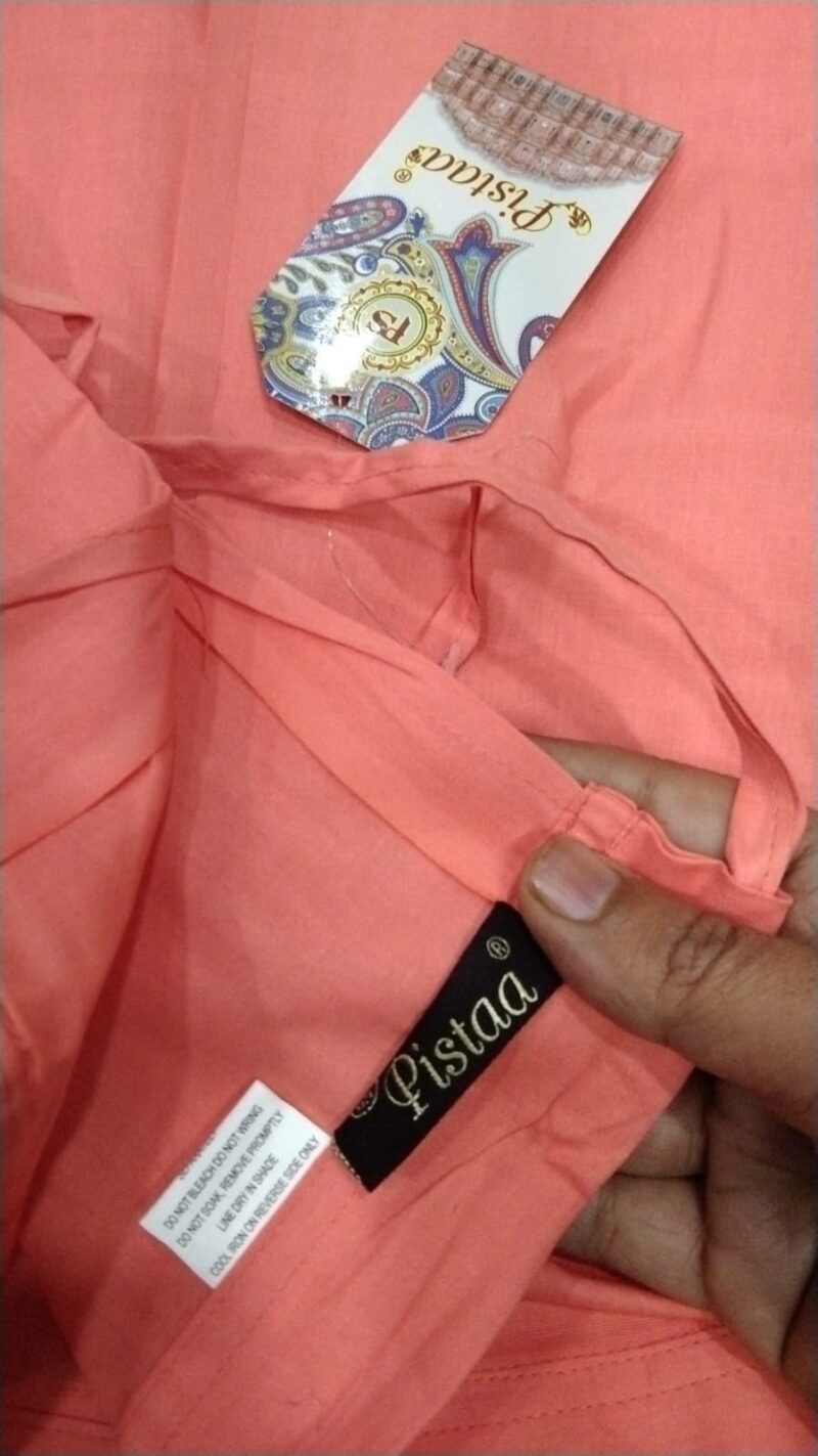 Pistaa's Women's Cotton Saree Petticoat (Peach, Yellow, Mehendi Green, Pastle Pink and Mustard, Free Size) - Pack of 5 - Image 2