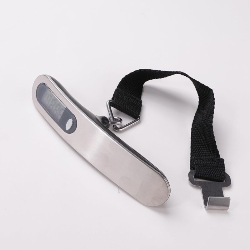 Kuber Industries Portable Weighing Scale For Luggage, Suitcase Capicity "50" KG-Pack of 2 (Black) - Image 2