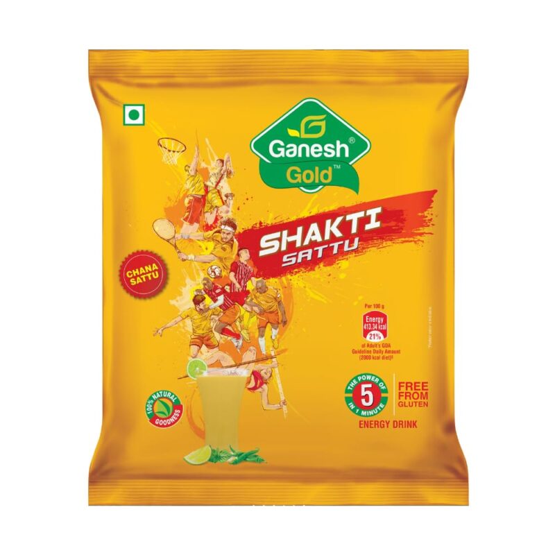Ganesh gold shakti sattu - 500 gm (pack of 2) - Image 2