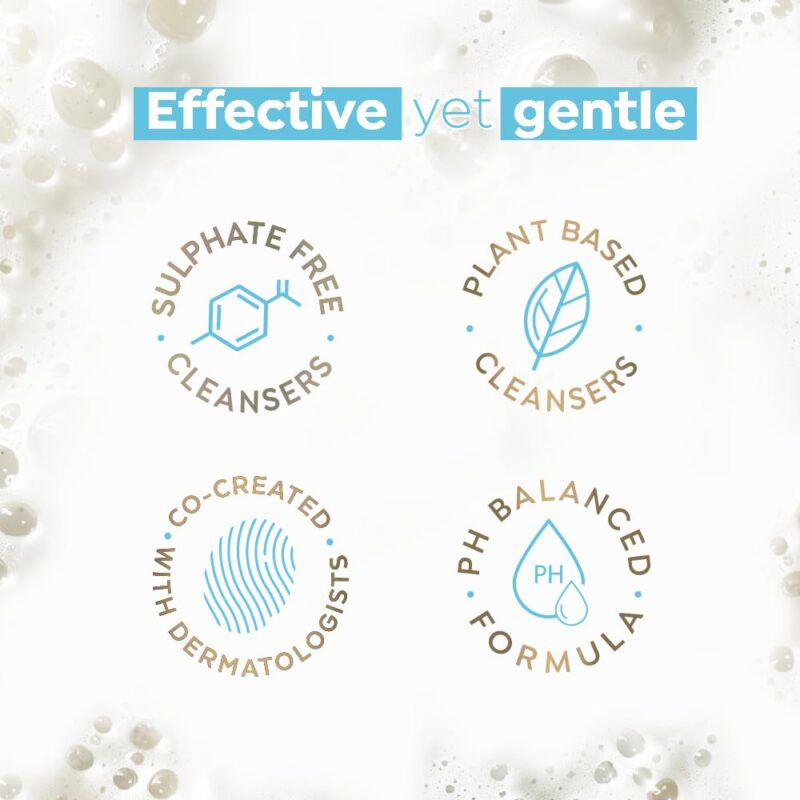 Dove Exfoliate Away Serum Body Wash | 4% Refining Serum + AHA | Micro-polishers for silkier skin | Paraben & SLS free | 300 ml - Image 3