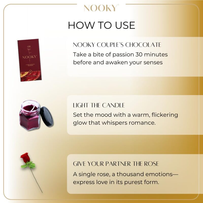 InstaEats Nooky Tranquil Touch Collection - Love Edition (8 items in a Premium Gift Box) - Image 6