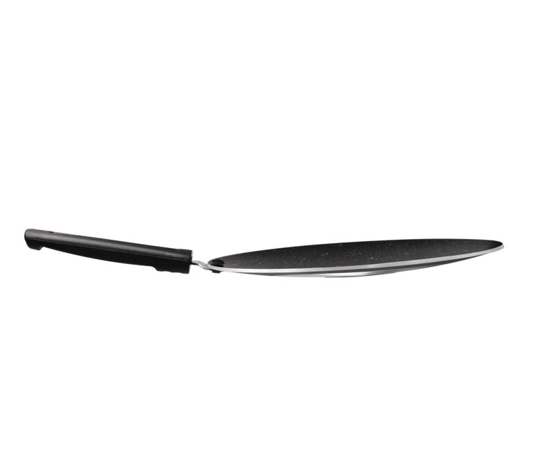 MILTON Pro cook Granito Induction Non-Stick Concave Tawa, 28 cm, Black | 2 Years Warranty - Image 3