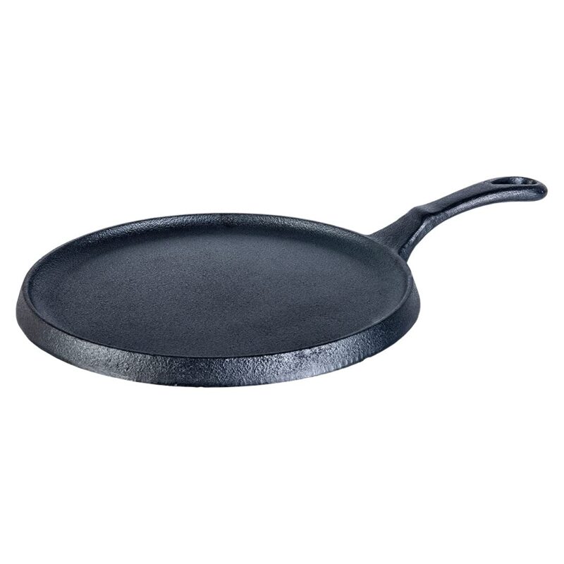 Wonderchef Forza Cast-Iron 25 cm Dosa Tawa Pan | Pre-Seasoned Cookware | Induction Friendly | 3.8 mm| with Lifetime Exchange Warranty - Image 9
