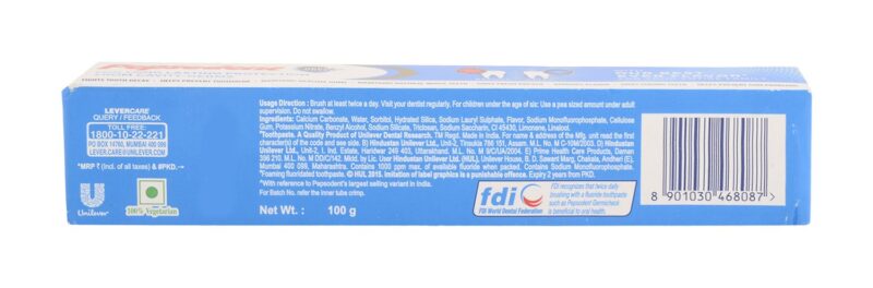 Pepsodent Toothpaste - Germi Check Healthy Fresh, 100g Pack Oral Care - Image 3