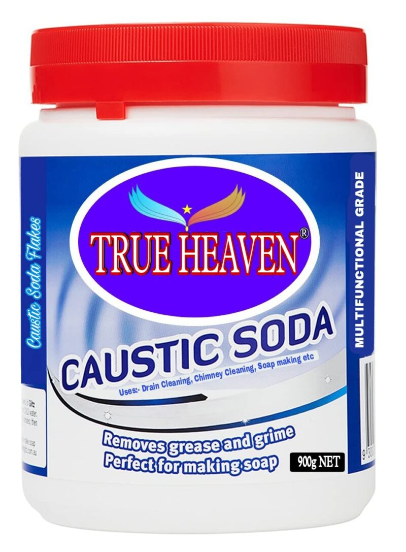 (TRUE HEAVEN) Drain Cleaner, Chimney cleaner, Soap Making caustic Soda, Iron cleaner 900gms - Image 5