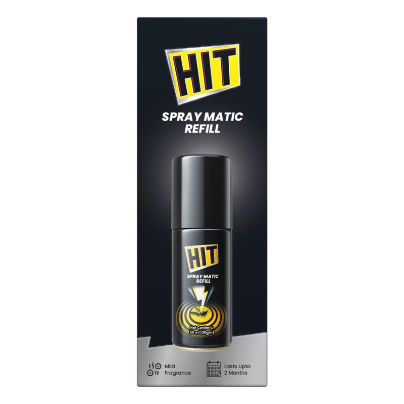 HIT Spray Matic Mosquito Repellent Dispenser Refill | Automatic Spraying Every 2 hours for Total 6 hours | 12hrs Mosquito Protection | Refill Lasts Up to 2 Months - Image 2