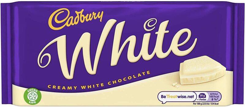 Cadbury Creamy White Chocolate 90 Gm (Uk) Pm1 - Image 6