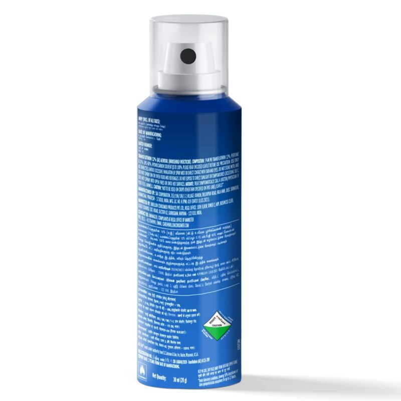 All Out All Night Mosquito Repellent Spray, 30ml | 1 Spray in Each Top Corner of the Room for 12 Hours Mosquito Protection | Lasts 60 Nights - Image 2