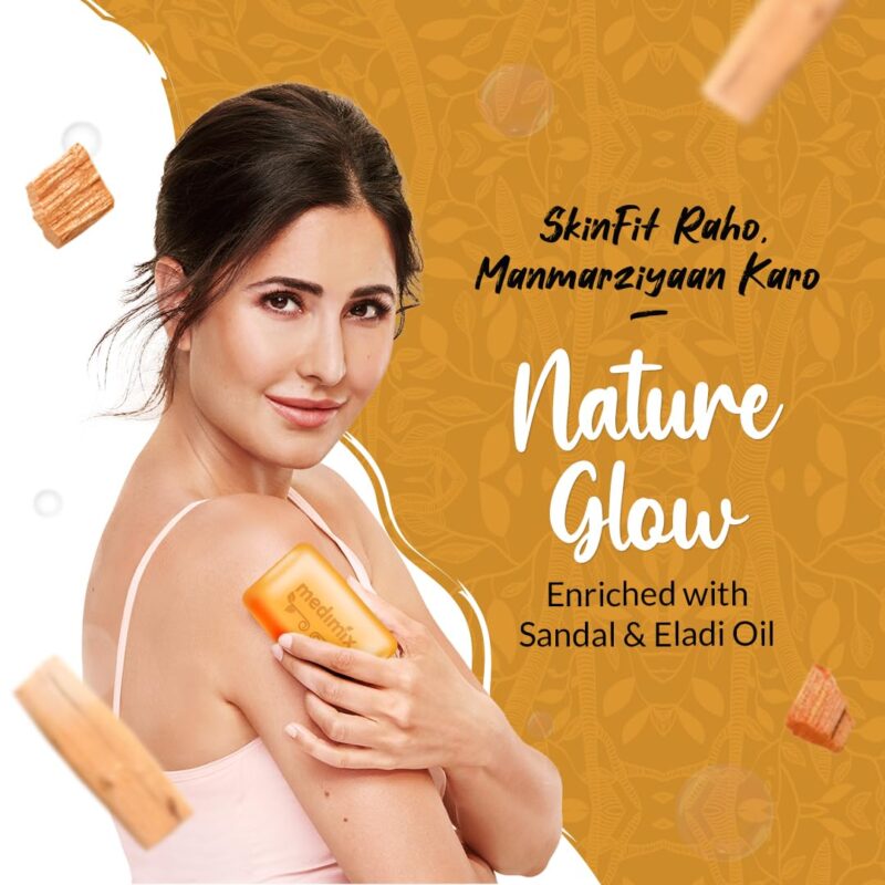 5x Medimix Ayurvedic Sandal Bathing Soap Bar With Eladi Oil 125G each - Pack of 5 - Image 7