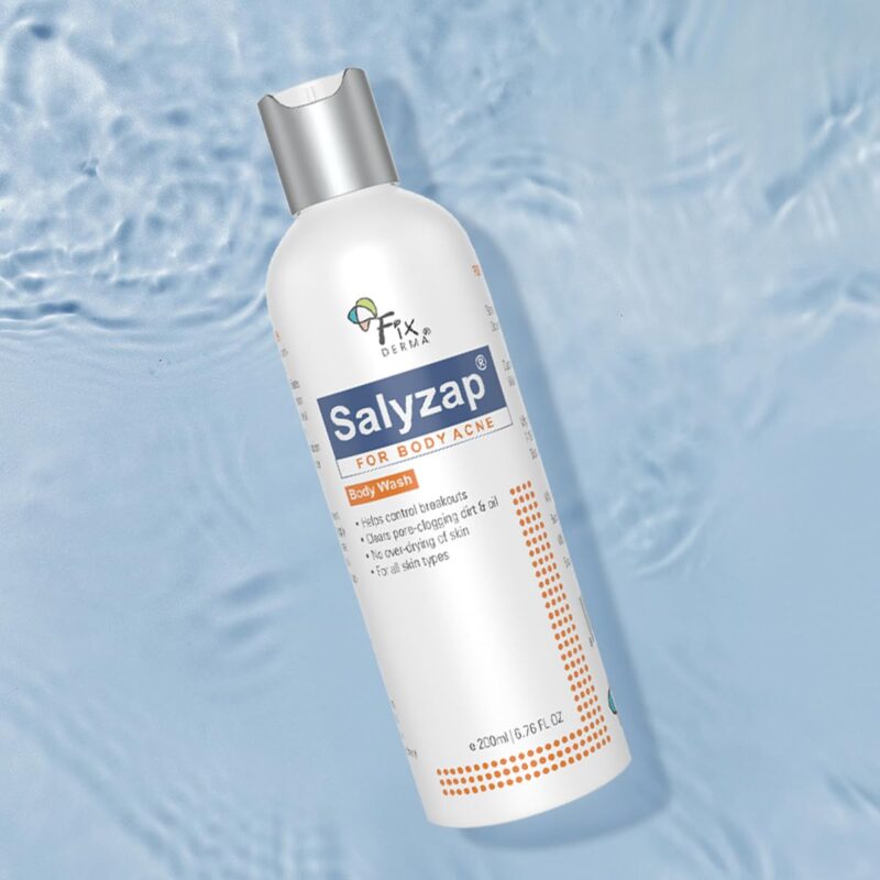 4x FIXDERMA Salyzap 2% Salicylic Acid Body Wash - 200ml each (Pack of 4) - Image 7