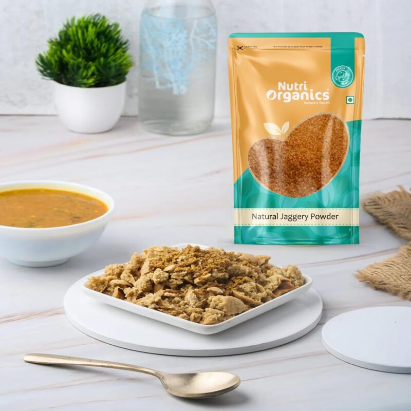 NutriOrganics Jaggery Powder Pouch, 1000 g - Image 7
