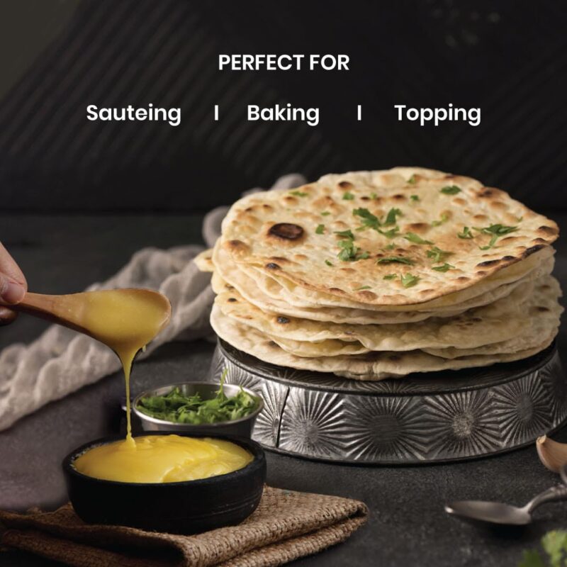 Farmse Organic A2 Cow Ghee 250ml | Pure & Natural Traditional Bilona Method | Grassfed & Cultured Ghee | 100% Desi Healthy Ghee for Cooking, Pooja - Image 6