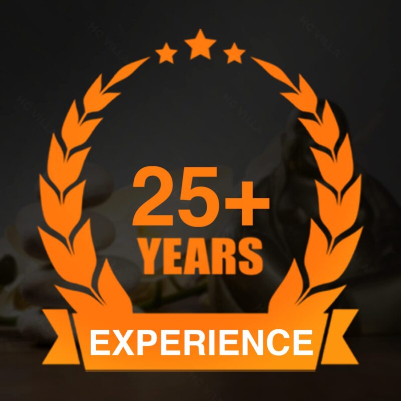 HC VILLA Ceramic Showpiece Figurine (7 X 7 X 12, Blue)(Conical) - Image 3