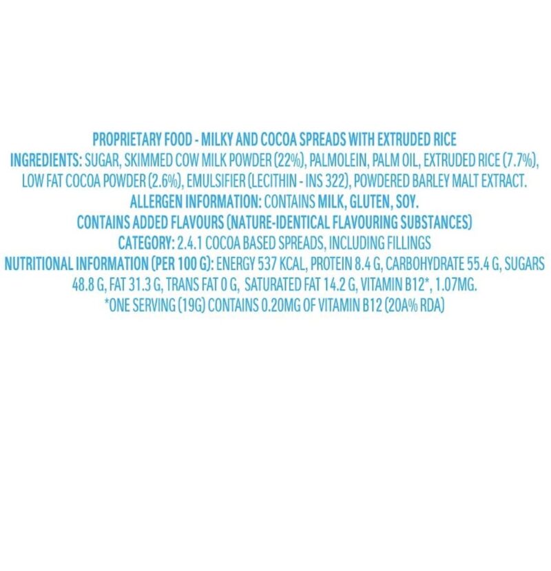 Kinder Creamy Pack Of 24 Milky and Cocoa Chocolate with Extruded Rice, 456 Grams - Image 3