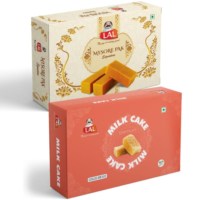 Mysore Pak Signature 400gm & Milk Cake Premium 400gm - Image 4