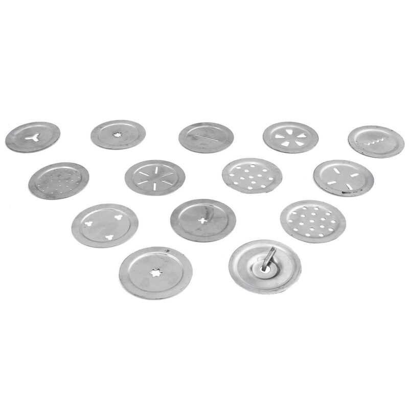 Ritu Stainless Steel Kitchen Press with Different Types of Jalies, Murukku Maker/Bhujiya Maker/Noodles/Cookies/Namkeen/Chakali Maker/Sev Maker/Farsan Maker/Gathiya Maker - Image 5