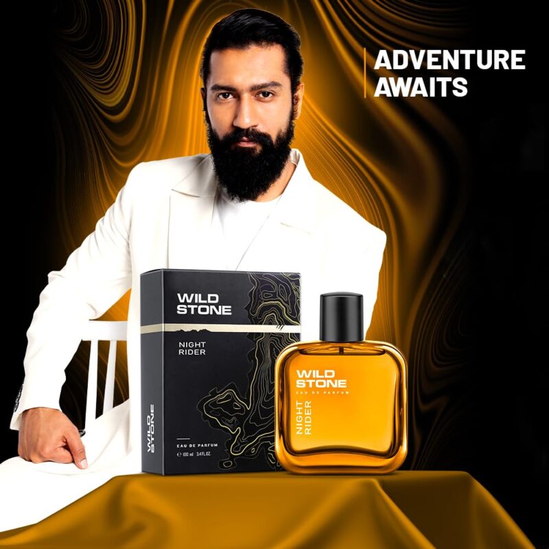 Wild Stone Night Rider Long Lasting Eau de Parfum for Men,100ml - Image 2