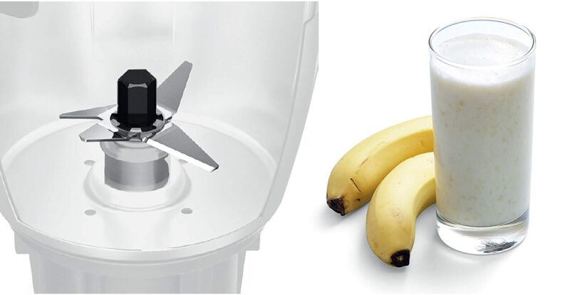 Bosch TrueMixx Pro Mixer Grinder, 1000W 4 Jars Black MGM8842MIN - Image 4