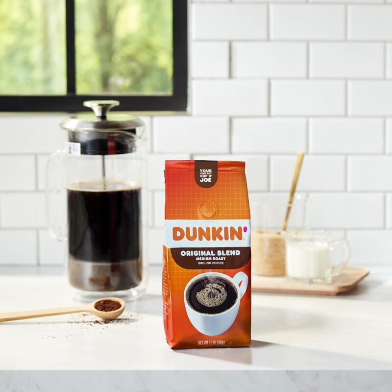 Dunkins Original Blend Medium Roast Ground Coffee, 340g (Imported) - Image 8