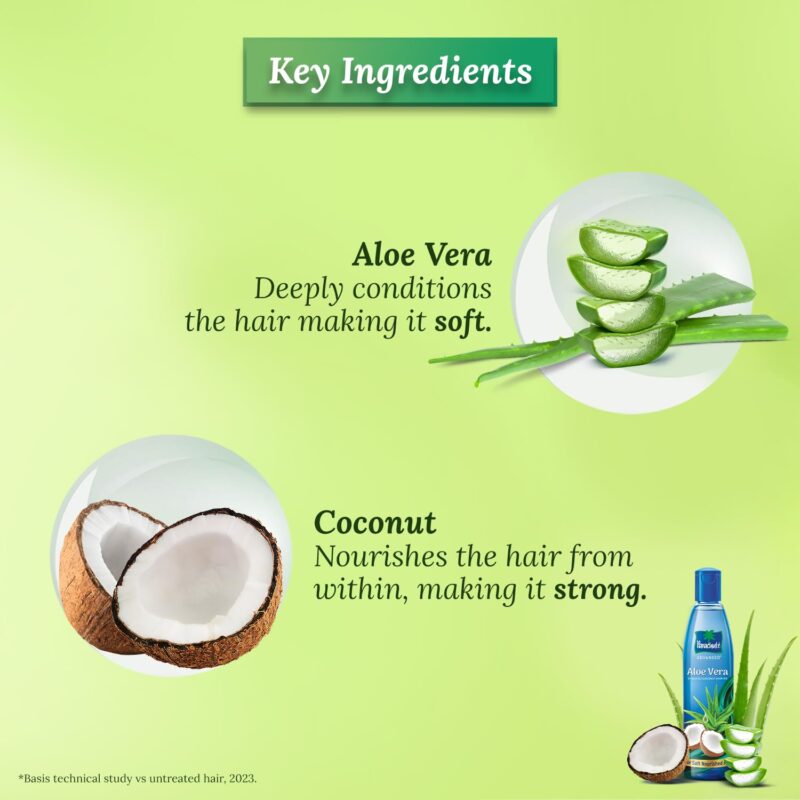 Parachute Advansed Aloe Vera Enriched Coconut Hair Oil, 250ml (Free 75ml) - Image 6