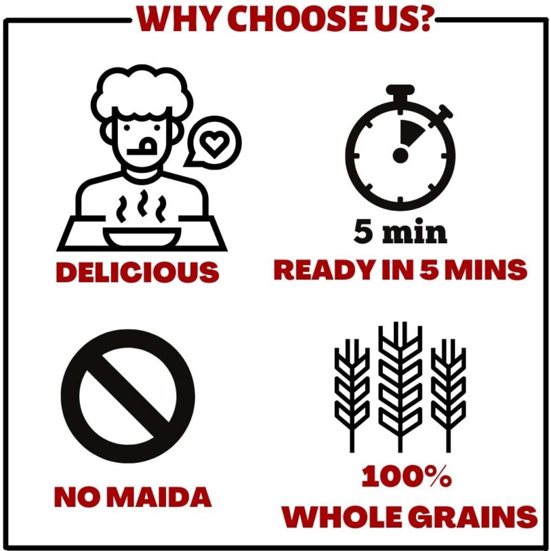 Naturally Yours, Multi-Millet Noodles, includes Tastemaker, No Maida, Preservative Free, Non-Fried, Vegan, 180g Each/Net Weight 540g (Pack of 3) - Image 4