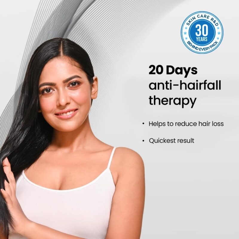 Q-Sera ORIGINAL Hair Serum (60 ml Pack) – Dermatologist-Recommended | Quicker Hair Fall Control solution | Strengthens Roots, and Promotes Thicker, Healthier Hair | Proven Choice| Superior over Redensyl , Procapil 3% & Capilla Longa Combinations |For Men - Image 4