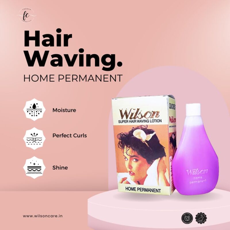 WILSON Super Hair Waving Lotion - Home Permanent (Baby Pink) - Image 5