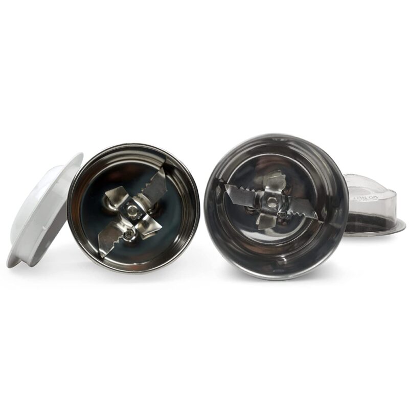 The Quasar Store Combo Chutney Jar, Mixer Jar (180 Ml 400 Ml) Suitable For All Local & Branded Mixer Which Comes With 2 Lock & 4 Teeth Coupler - Silver - Image 7