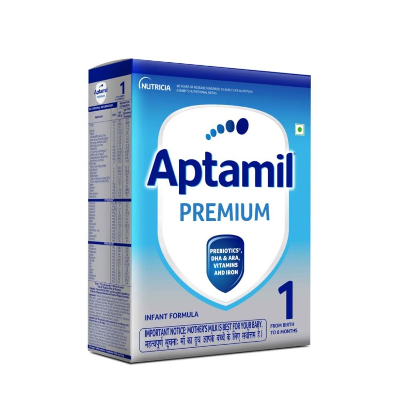 Aptamil Premium Infant Formula Milk Powder for Babies - Stage 1 (Upto 6 Months) - with Prebiotics and DHA - 400gms - BIB Pack - Image 5